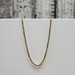 16" 14K Box Link Necklace 
