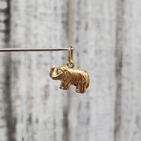 14K Elephant Pendant