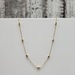 18" 14K Fancy Cut Beads Necklace