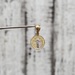 14K St. Benedict / San Benito Religious Round Pendant