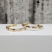 14K Tricolor Fancy Design Hoop Earrings