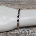 7.25" 14K Diamond + Sapphire Bracelet