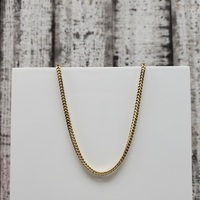 10K Franco Link Chain Necklace
