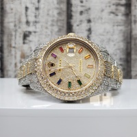 41mm Rainbow Dial Oyster Band Watch 116333