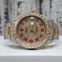 '10 Rolex Datejust 41mm 126333 Diamond Bust Down Watch