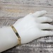 8" 14K Solid Curb Link ID Bracelet 