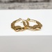 14K Claddagh Hoop Earrings