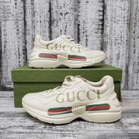 Gucci Rhyton Sneakers  Size 40 In Box