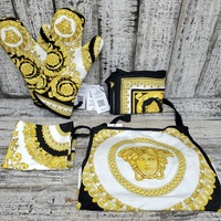 Versace Barocco Print Kitchen Set