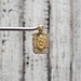 14K TriColor Virgin Mary / Guadalupe Religious Pendant
