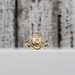 10K TriColor CZ Virgin Mary / Guadalupe Religious Ring