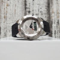 Tissot T-Touch Z253/353 Stainless Steel w/ Balck Rubber Strap Watch