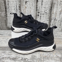 Chanel sneakers Velvet Calfskin Size 37