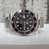 40mm Rolex Submariner 116610LN Blk/Blk Oyster Stainless Band 