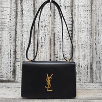 Saint Laurent Calfskin Monogram Small Dylan Shoulder Bag 