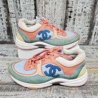 Chanel Low Top Trainer CC Easter No Box Size 37.5 