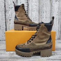 Louis Vuitton Laureate Platform Desert Boots Size 38