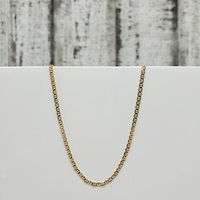 18K Solid Anchor Link Necklace