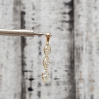14K 3 Diamond Pendant