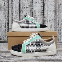 Christian Louboutin Spikes Junior Flat Size 41.5M