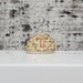 14K TriColor 15 Anos ?" CZ Crown Ring