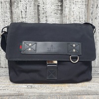 Gucci Sherry Line Black Messenger Bag
