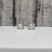 14K Diamond Stud Earrings w/ Friction Backs