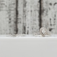 14K Neil Lane Diamond Wedding Set