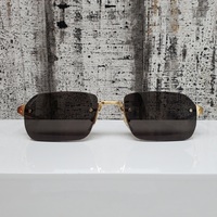 Cartier Glasses Gold and Black Lenses CT0460S