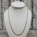 10K Solid Rope Chain Necklace