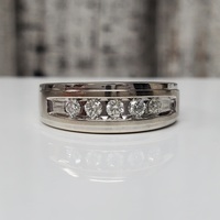 14K Diamond Band Ring