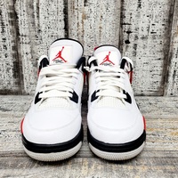 Jordan 4 Retro Red Cement (GS) Size 7Y 