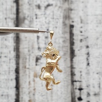 14K Lion Pendant