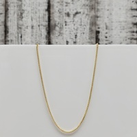 22" 14K Franco Link Necklace