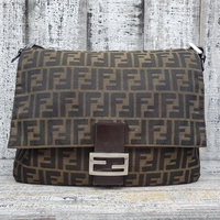 Fendi Zucca FF Pattern Mamma Shoulder Bag