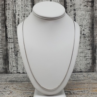 30" 14K Franco Link Necklace 