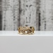 14K Cuban Link Ring w/ CZ Ring