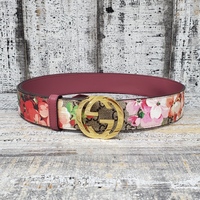Gucci Floral Belt Size Size 36