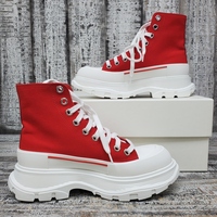 Alexander McQueen High Tops Red Size 39