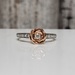 10K Flower Diamond Ring