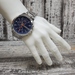 Armani Exchange Chronograph Blue Dial Stainless Steel Watch