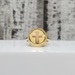 14K Cross Religious Ring