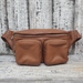 Valentino Satchel  Bright Cognac Waist Satchel