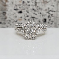 14K Wedding Diamond Set