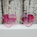 Cartier Pink Frames With Heart Gradient Lenses