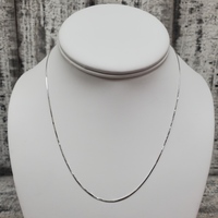 16" 14K Box Link Necklace
