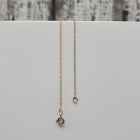 18" 10K YG Thin Chain Necklace 