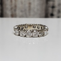 14K Diamond Eternity Band Ring