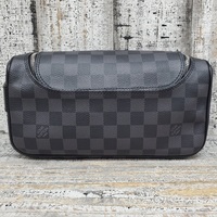 Hand Bag Louis Vuitton Dopp Kit Black Damier