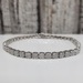 8.25" 10k Diamond Cluster Illusion Set Bracelet 